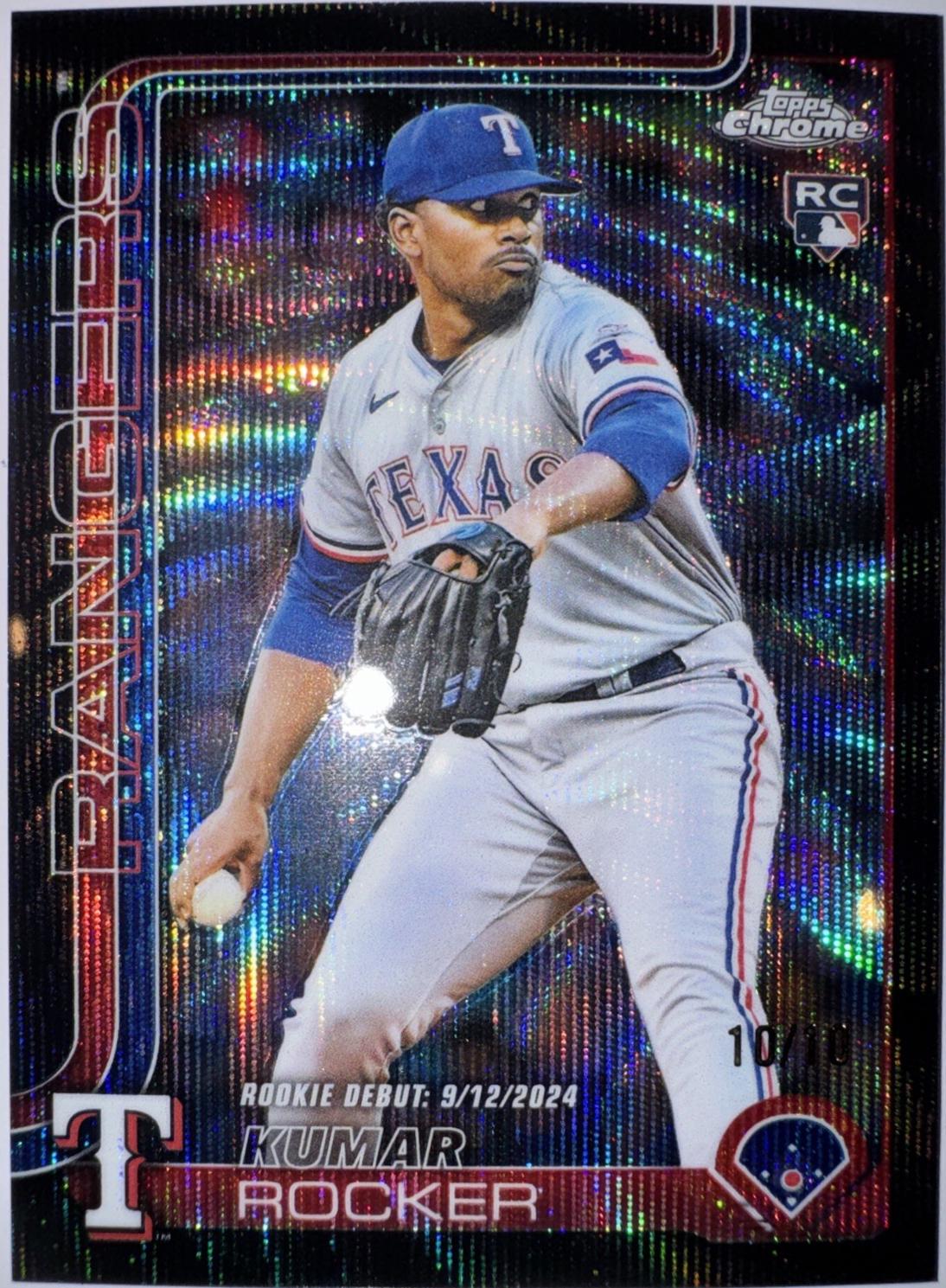Kumar Rocker [Black Wave Refractor] #USC160