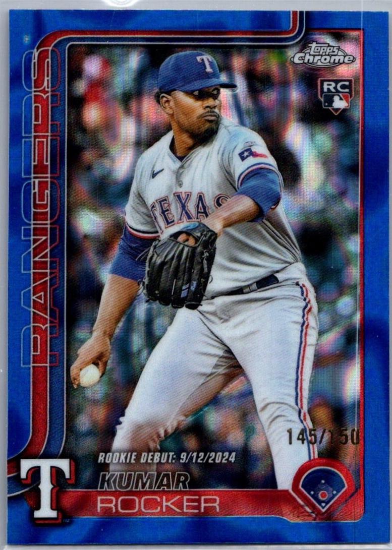 Kumar Rocker [Blue Wave Refractor] #USC160