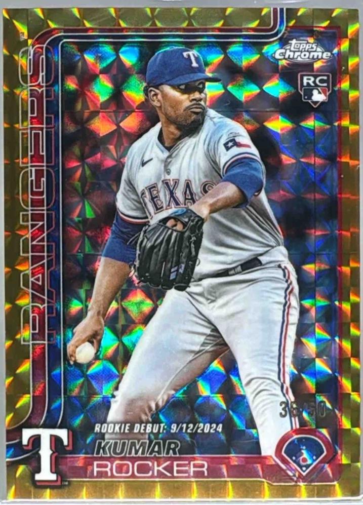 Kumar Rocker [Gold Geometric Refractor] #USC160