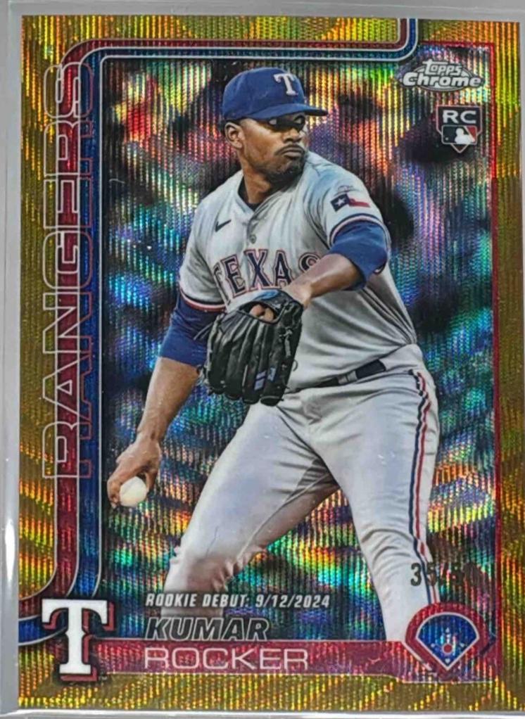 Kumar Rocker [Gold Wave Refractor] #USC160