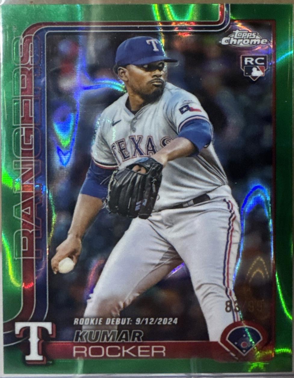 Kumar Rocker [Green Lava Refractor] #USC160