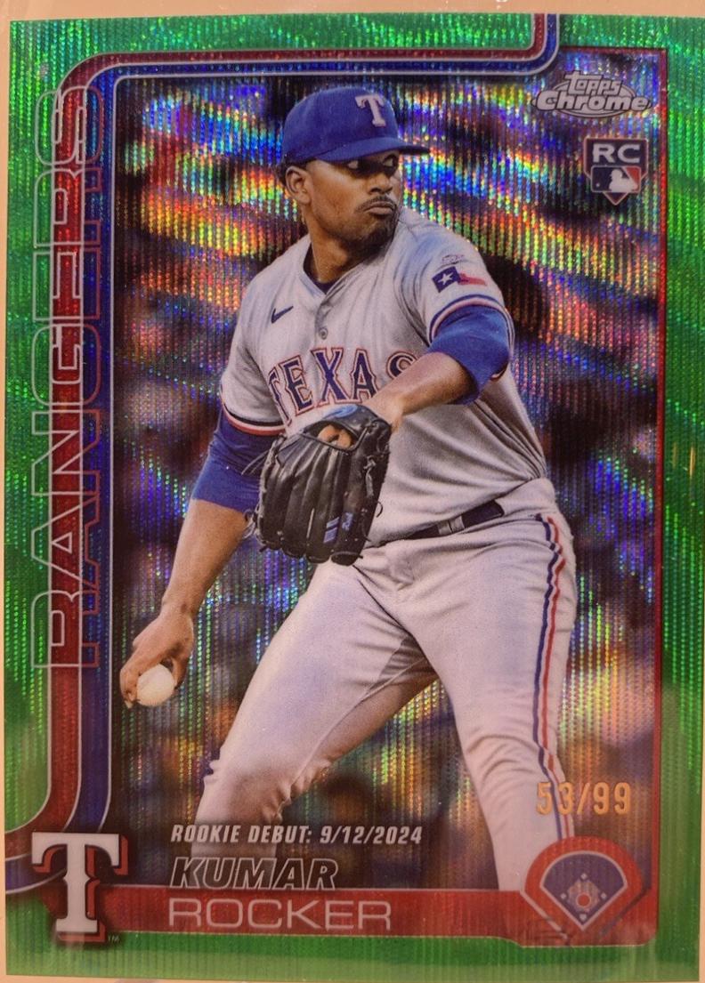 Kumar Rocker [Green Refractor] #USC160