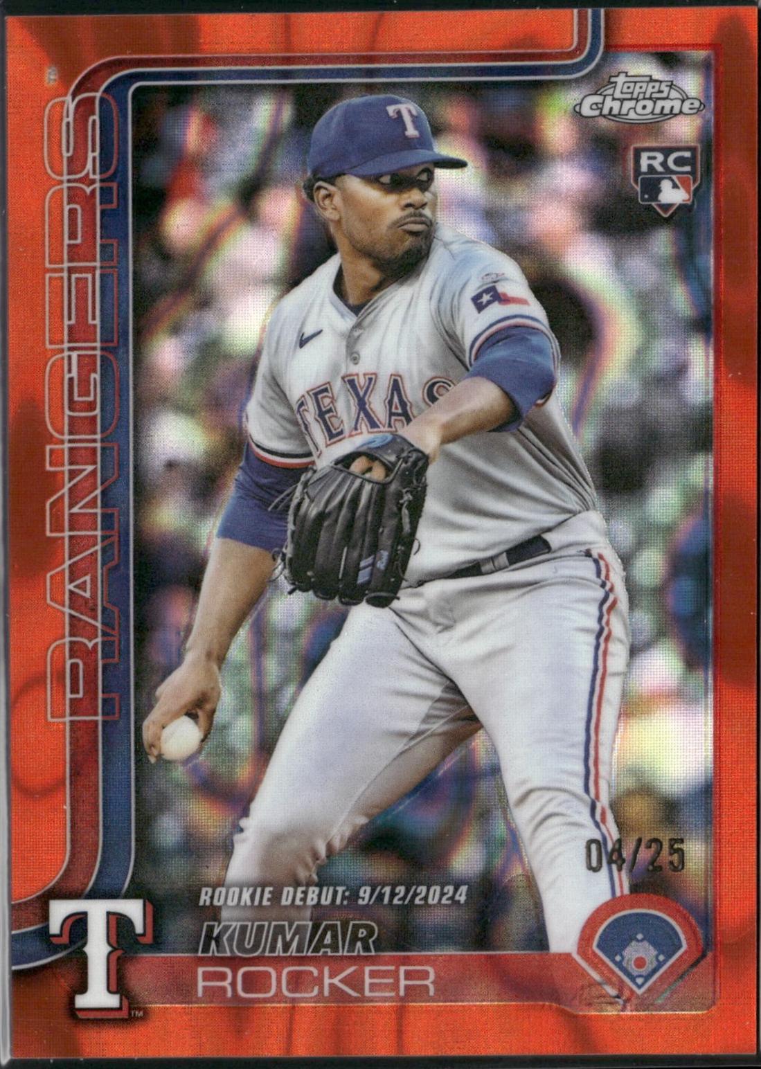 Kumar Rocker [Orange Lava Refractor] #USC160