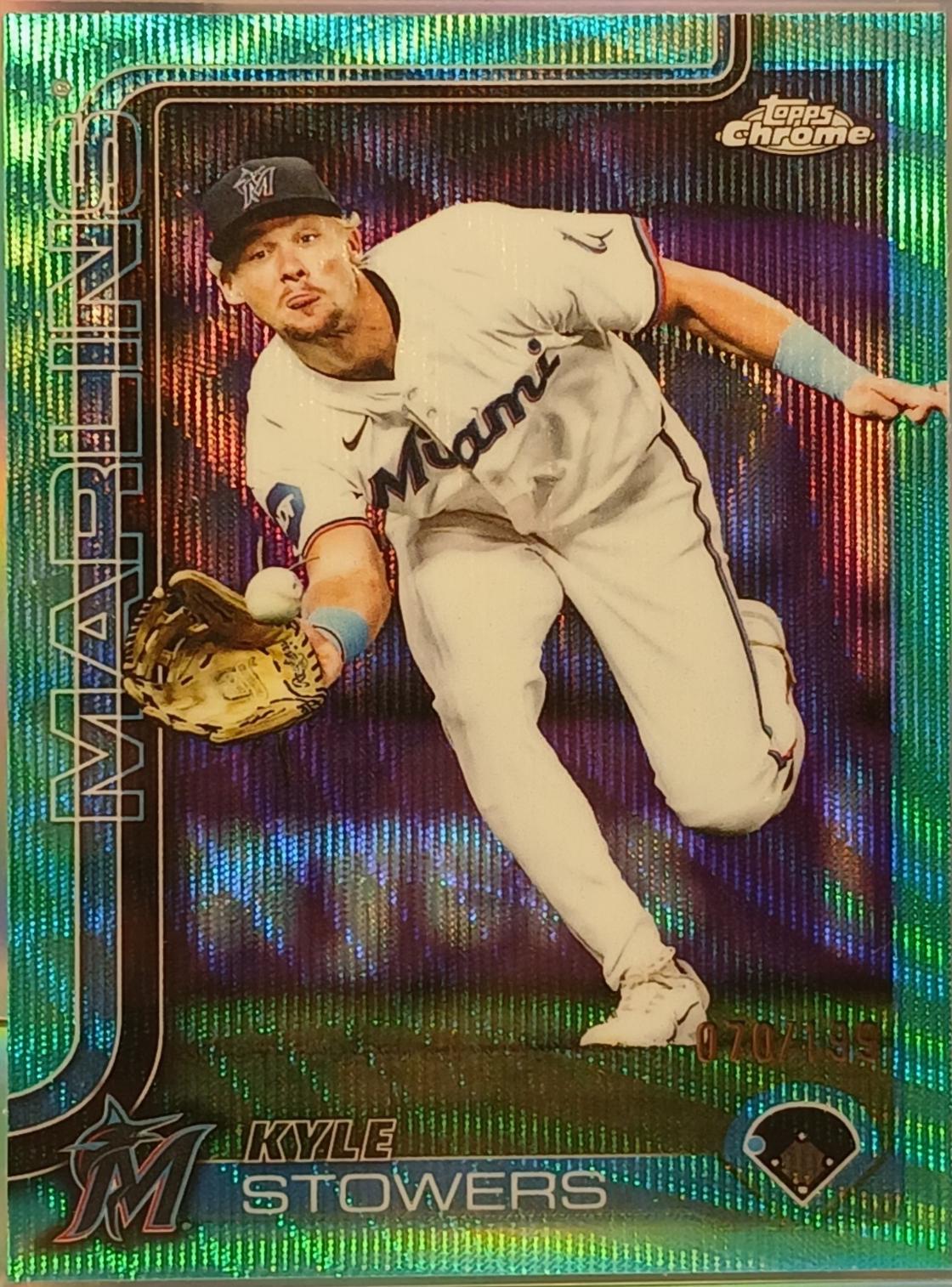 Kyle Stowers [Aqua RayWave Refractor] #USC50