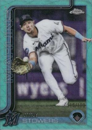 Kyle Stowers [Aqua Wave Refractor] #USC50