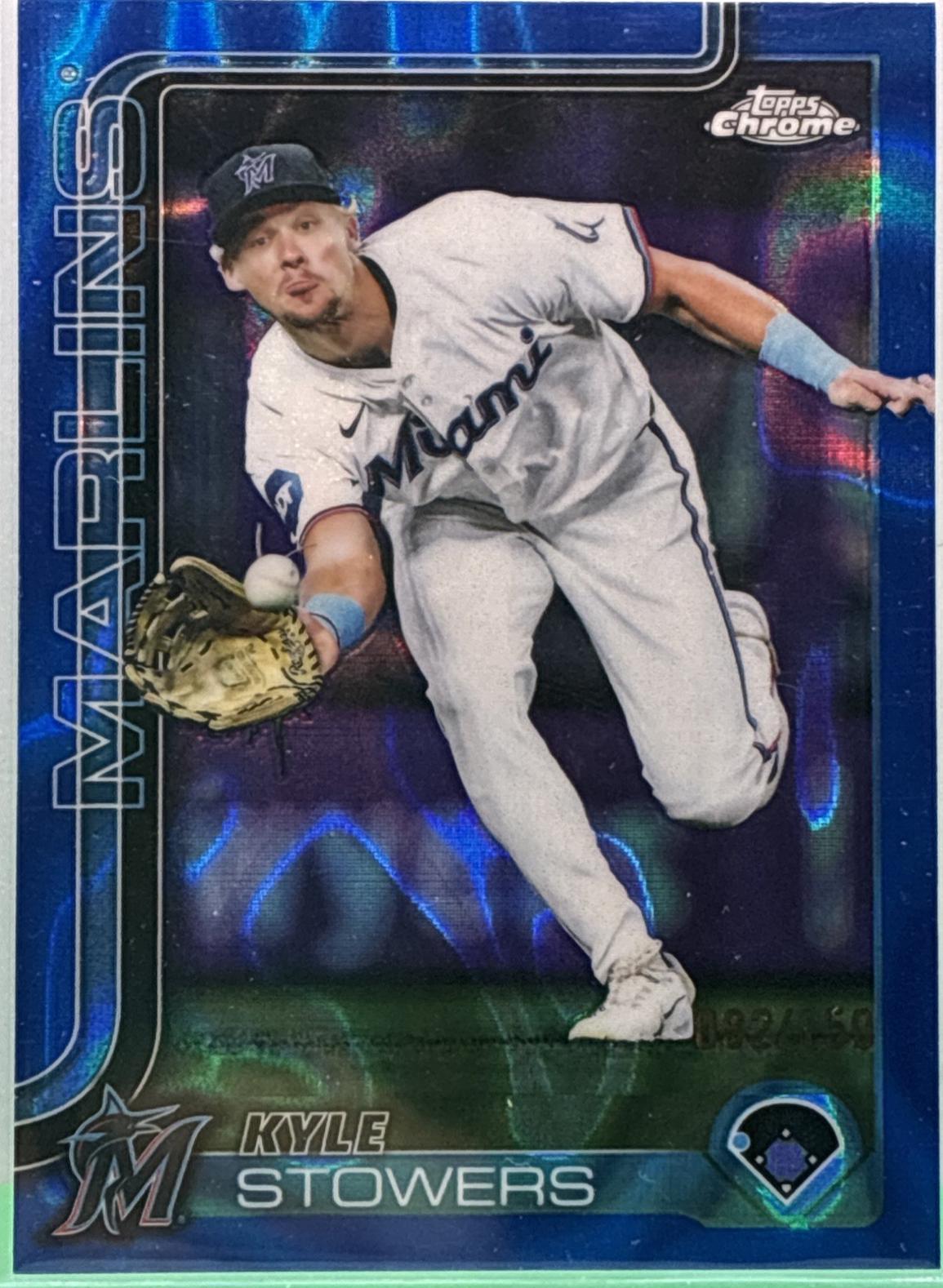 Kyle Stowers [Blue Lava Refractor] #USC50