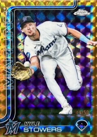 Kyle Stowers [Gold Geometric Refractor] #USC50