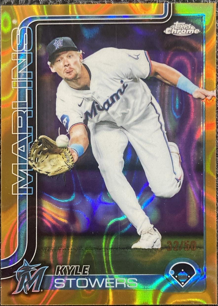 Kyle Stowers [Gold Lava Refractor] #USC50