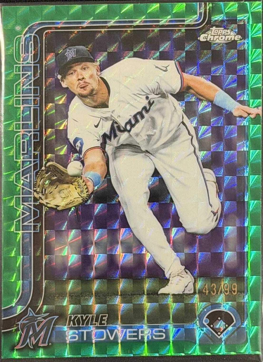Kyle Stowers [Green Geometric Refractor] #USC50