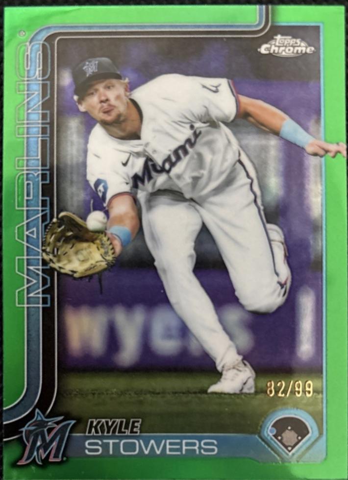 Kyle Stowers [Green Refractor] #USC50