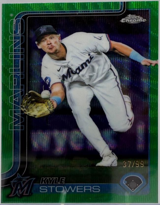 Kyle Stowers [Green Wave Refractor] #USC50