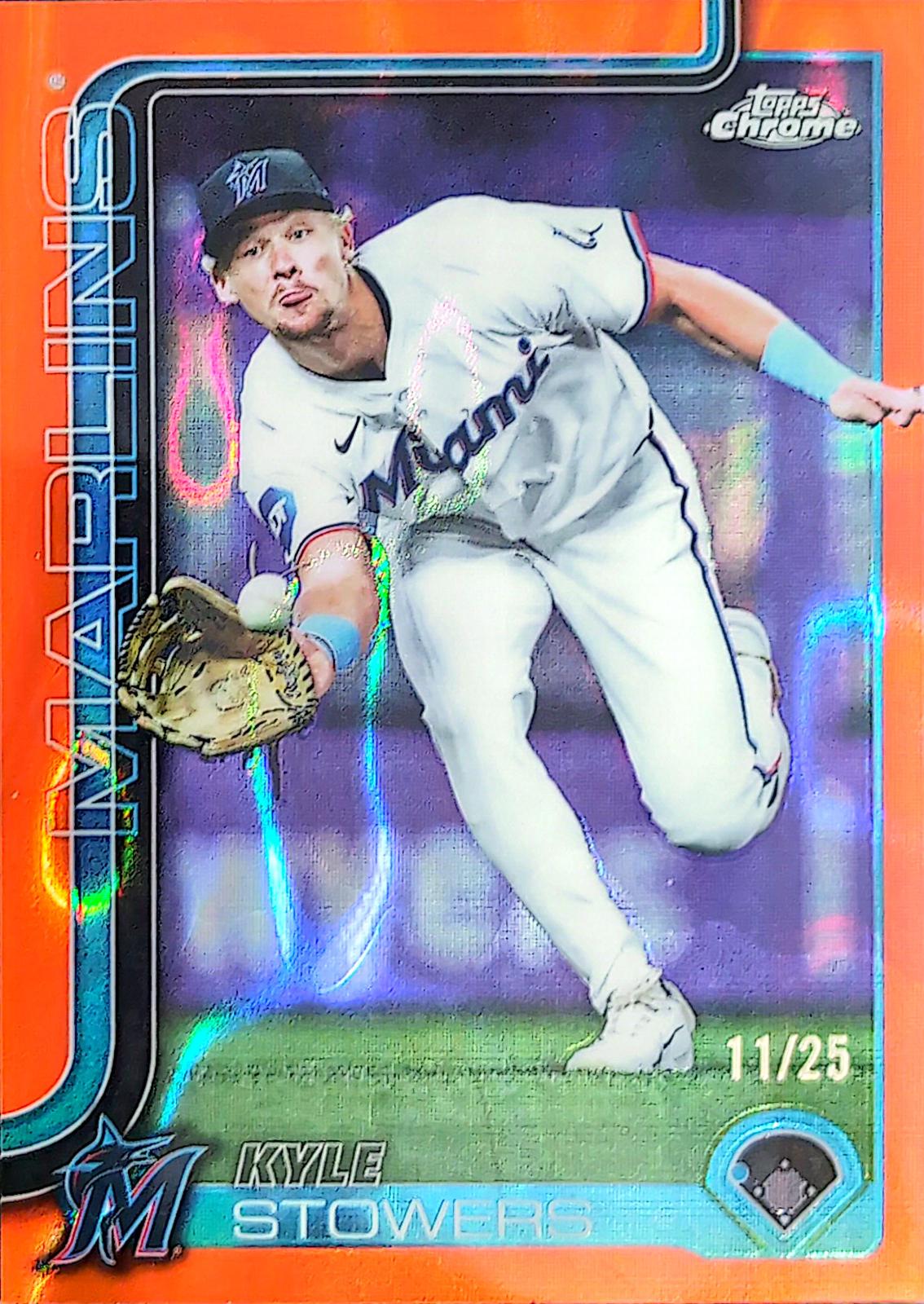 Kyle Stowers [Orange Lava Refractor] #USC50