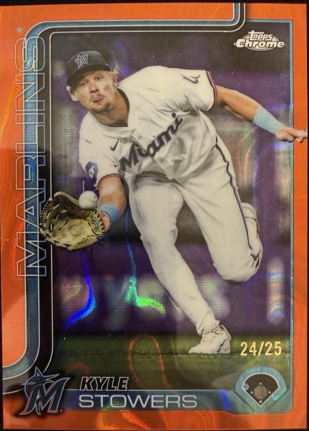 Kyle Stowers [Orange Wave Refractor] #USC50