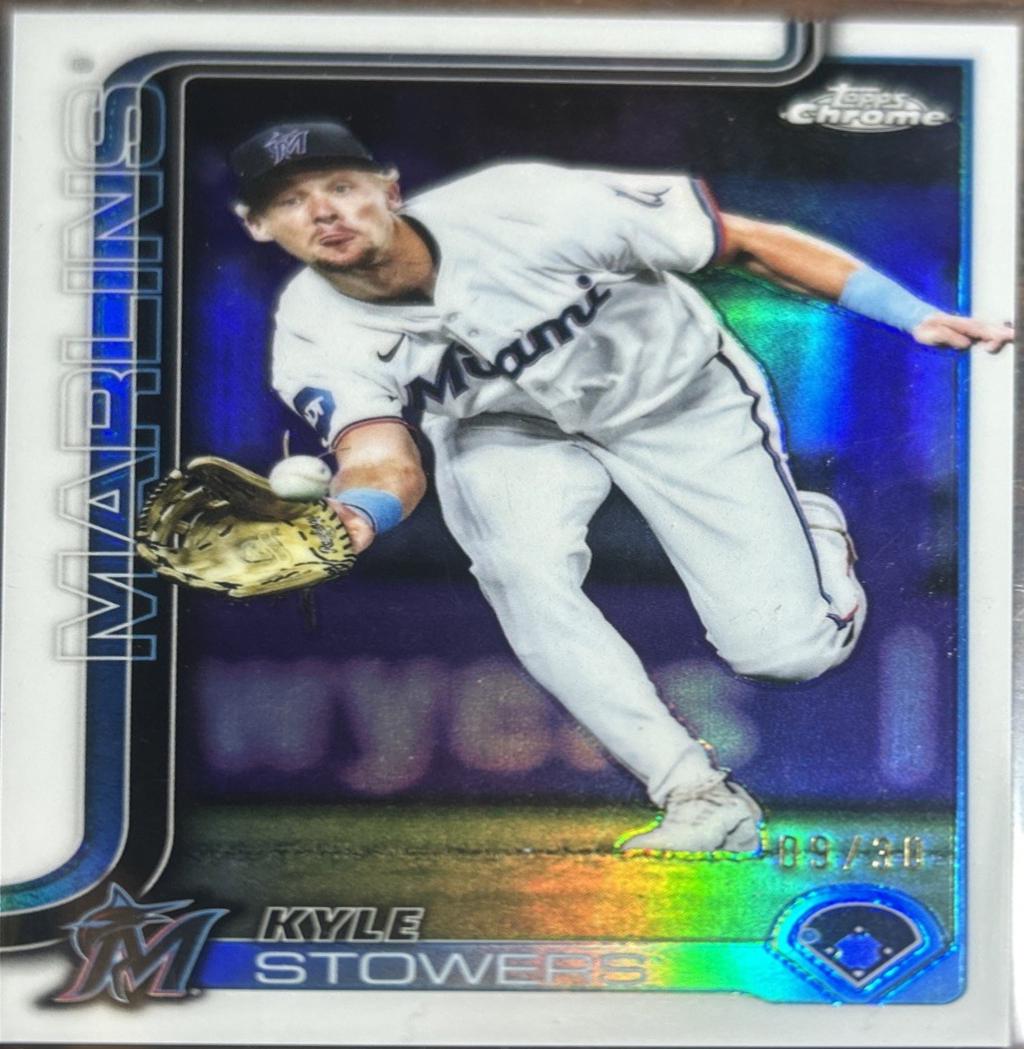 Kyle Stowers [White Refractor] #USC50