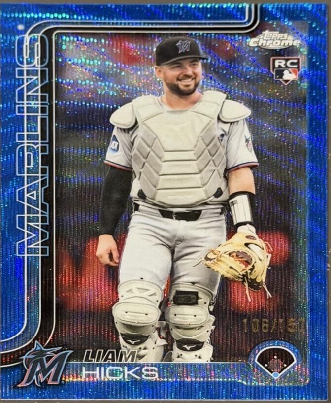 Liam Hicks [Blue Wave Refractor] #USC86