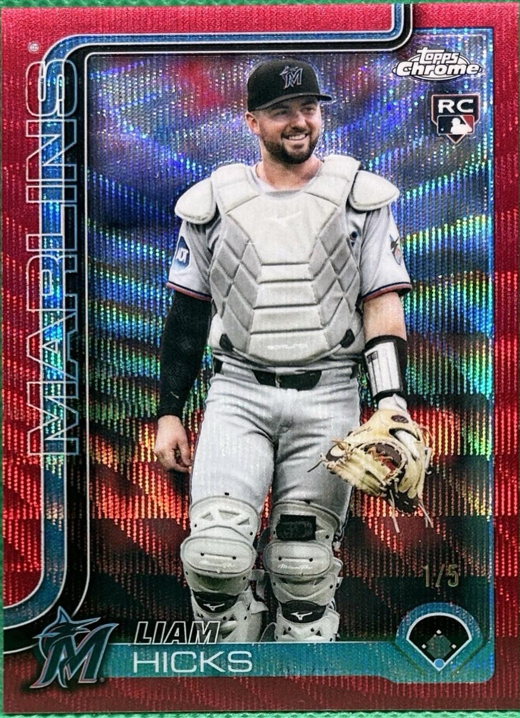 Liam Hicks [Red Wave Refractor] #USC86