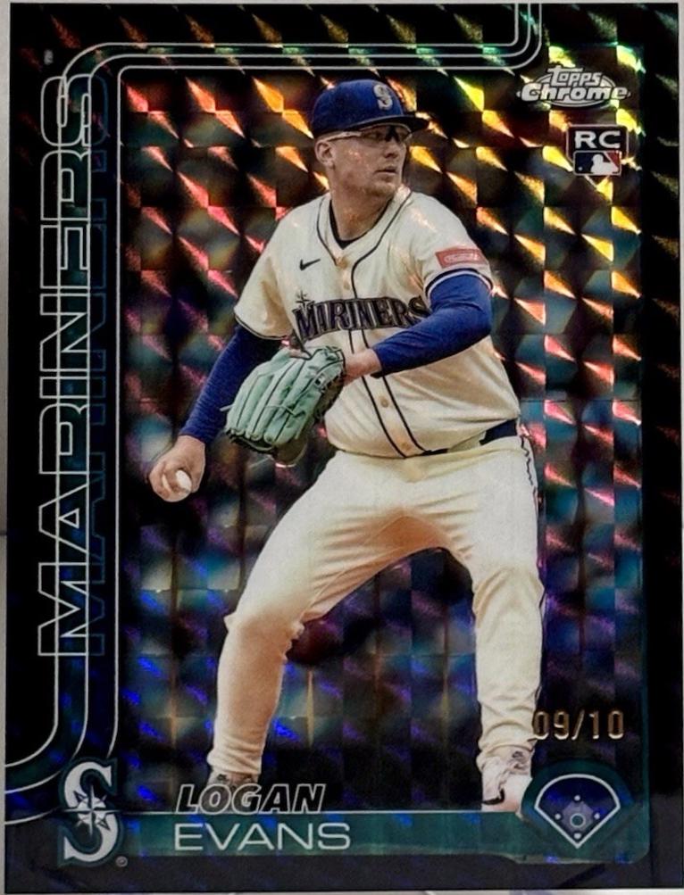 Logan Evans [Black Refractor] #USC194