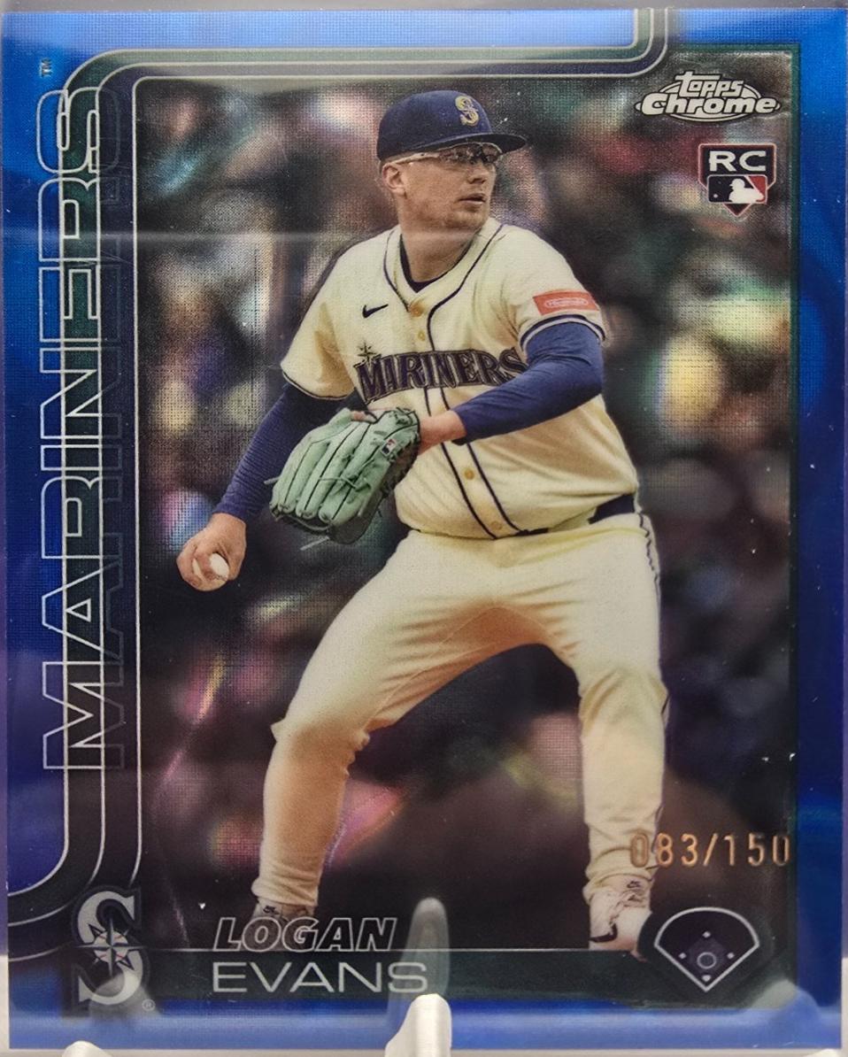 Logan Evans [Blue Lava Refractor] #USC194