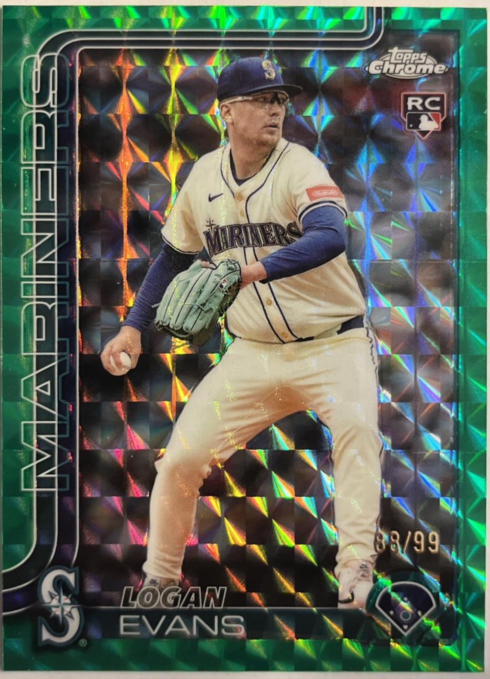 Logan Evans [Green Geometric Refractor] #USC194
