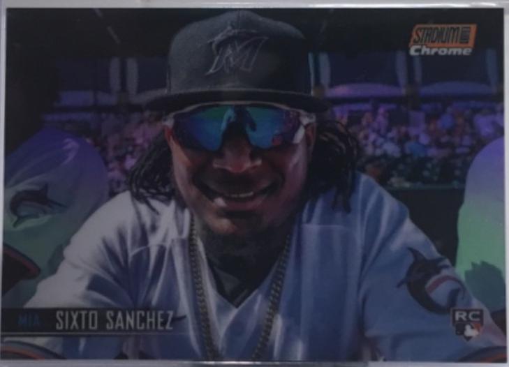 Sixto Sanchez [Orange Refractor Variation] #110
