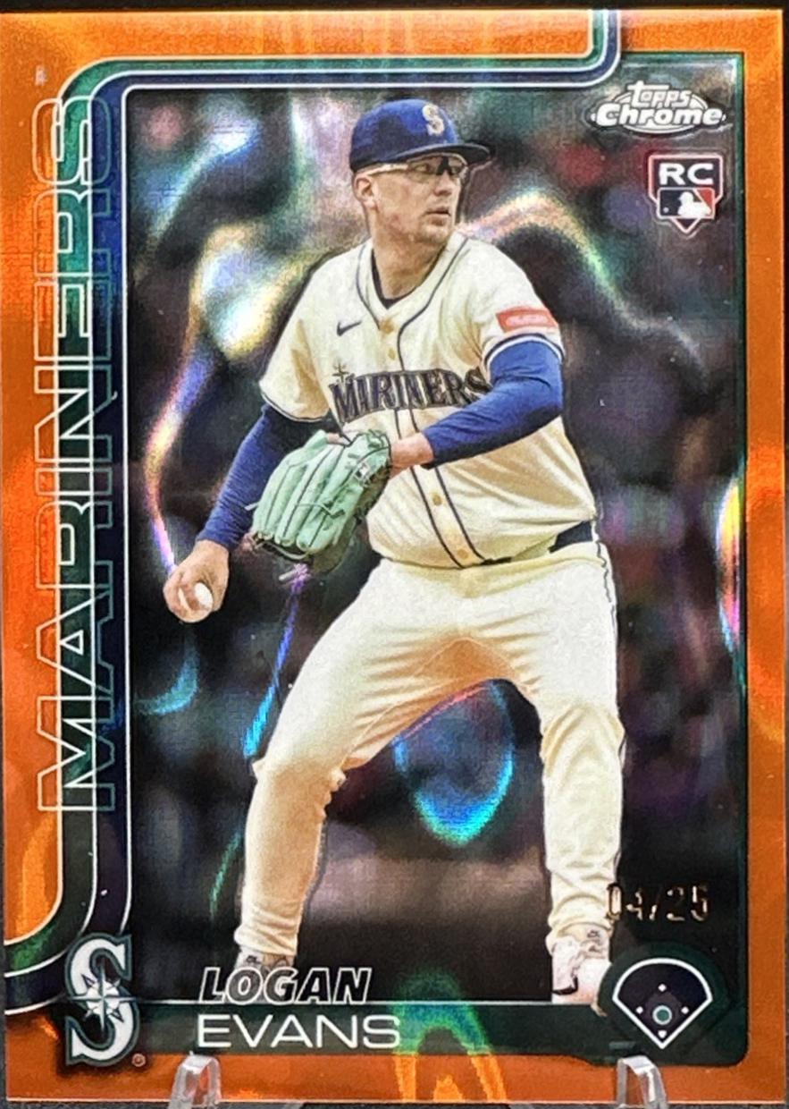 Logan Evans [Orange Wave Refractor] #USC194