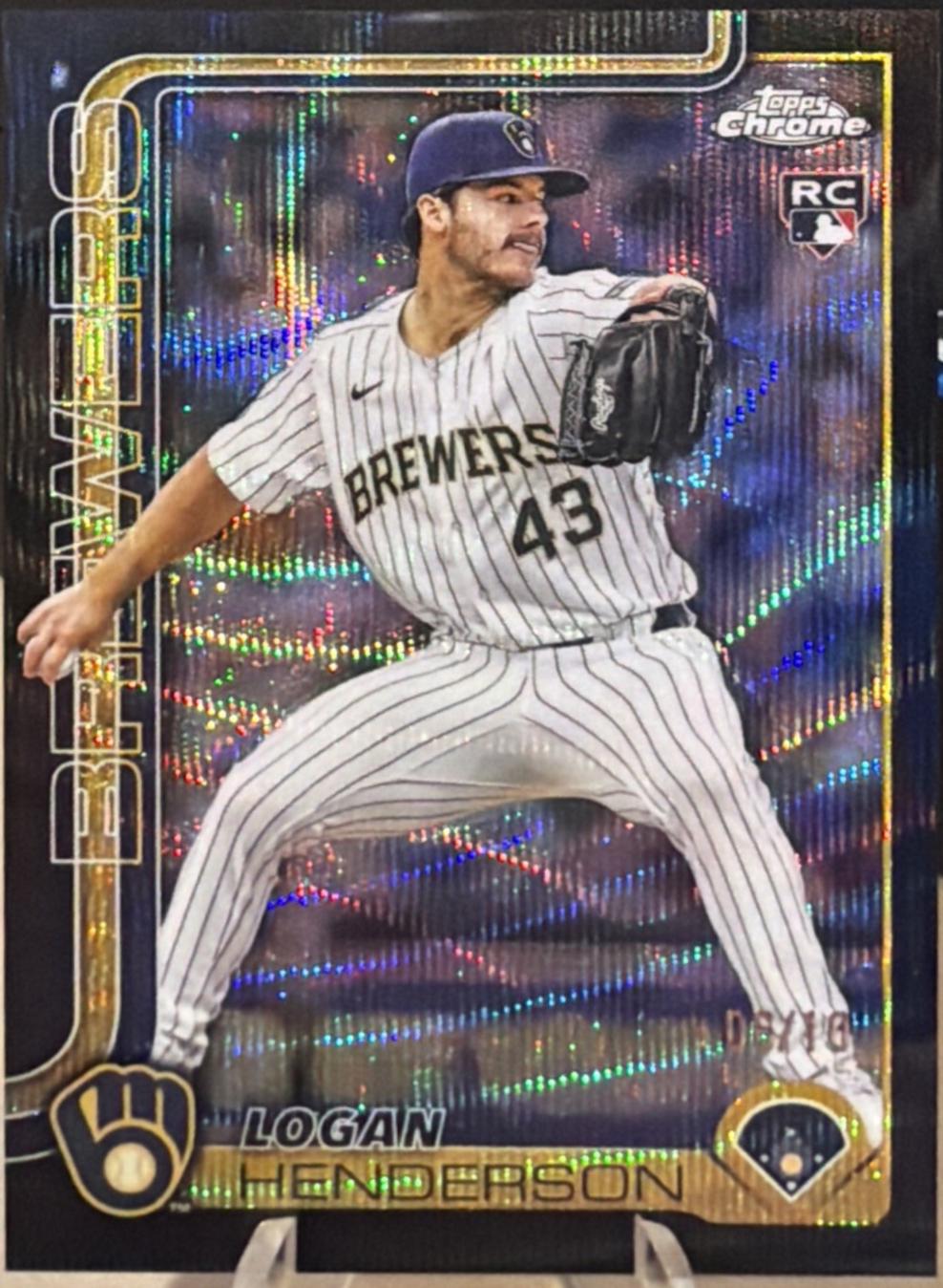 Logan Henderson [Black Refractor] #USC65
