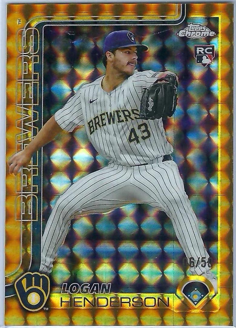 Logan Henderson [Gold Geometric Refractor] #USC65