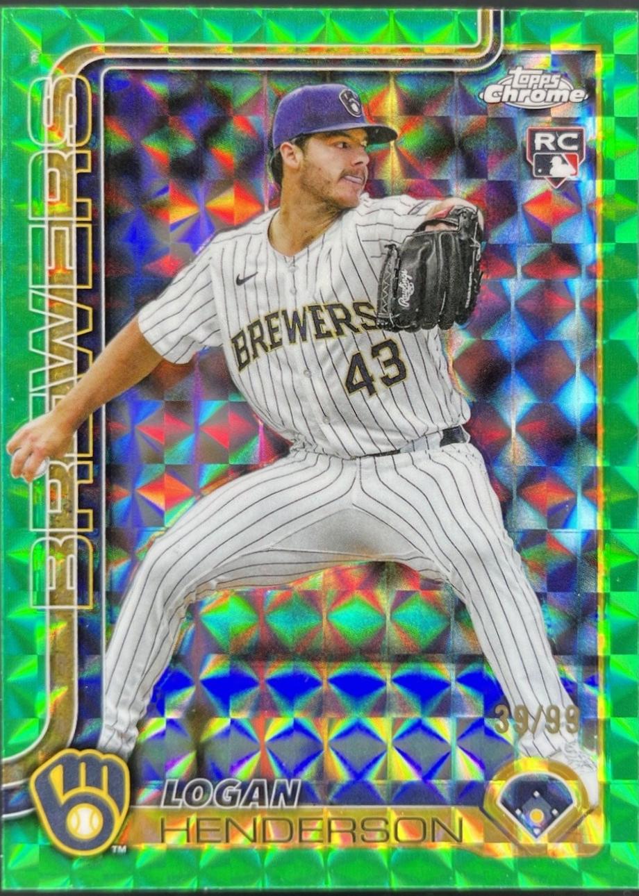 Logan Henderson [Green Geometric Refractor] #USC65