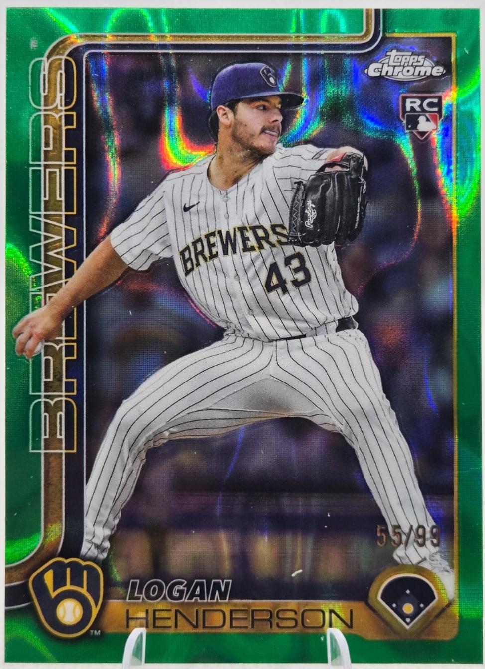 Logan Henderson [Green Lava Refractor] #USC65