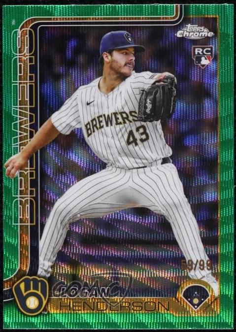 Logan Henderson [Green Wave Refractor] #USC65