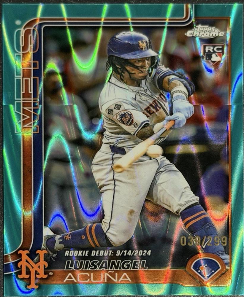Luisangel Acuna [Aqua RayWave Refractor] #USC53