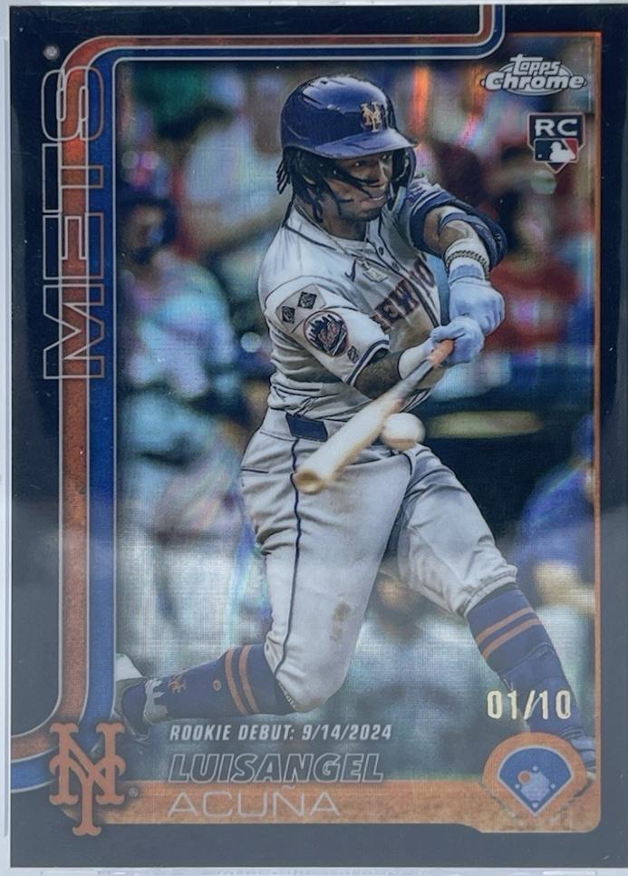 Luisangel Acuna [Black Lava Refractor] #USC53