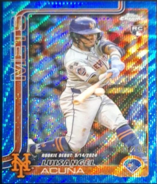 Luisangel Acuna [Blue Wave Refractor] #USC53