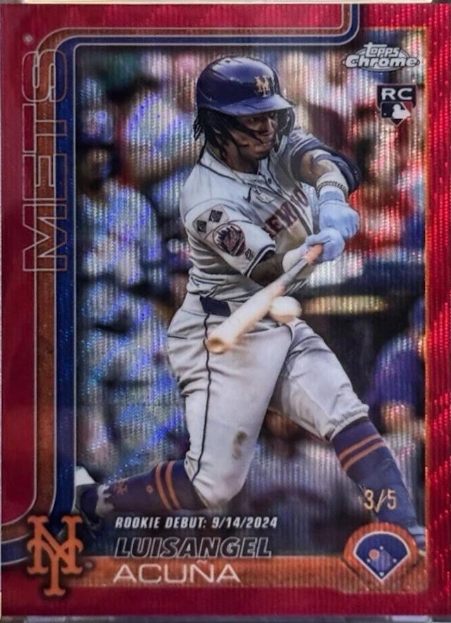 Luisangel Acuna [Red Wave Refractor] #USC53