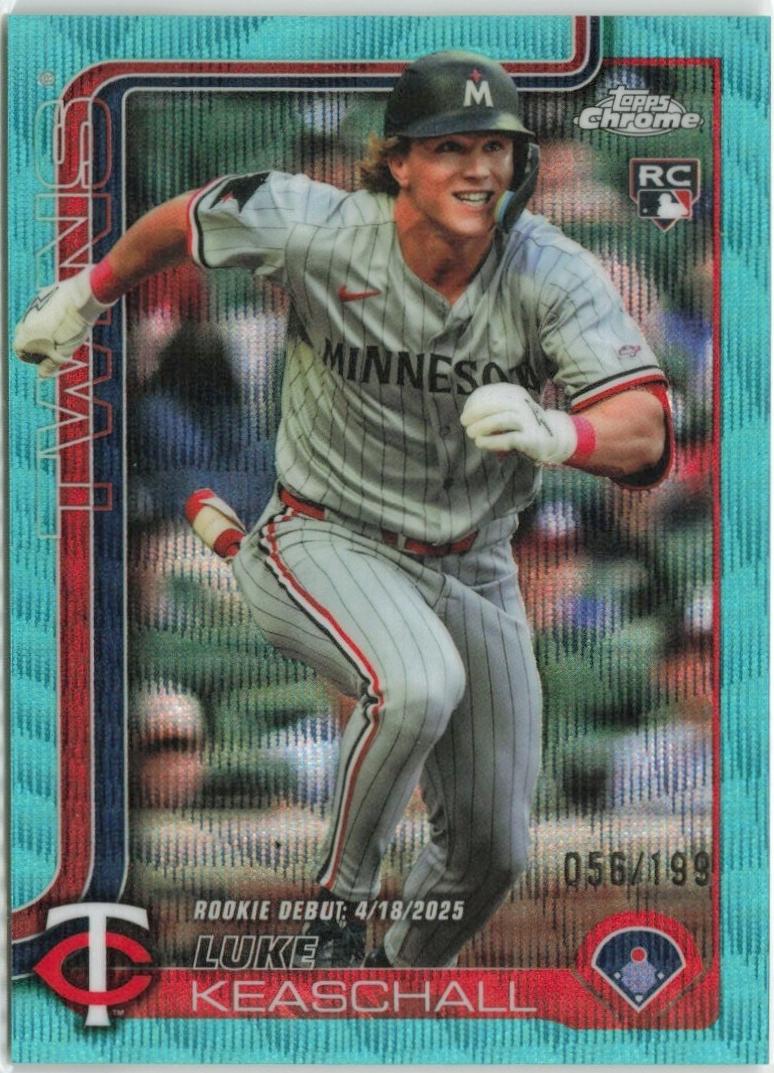 Luke Keaschall [Aqua Wave Refractor] #USC134