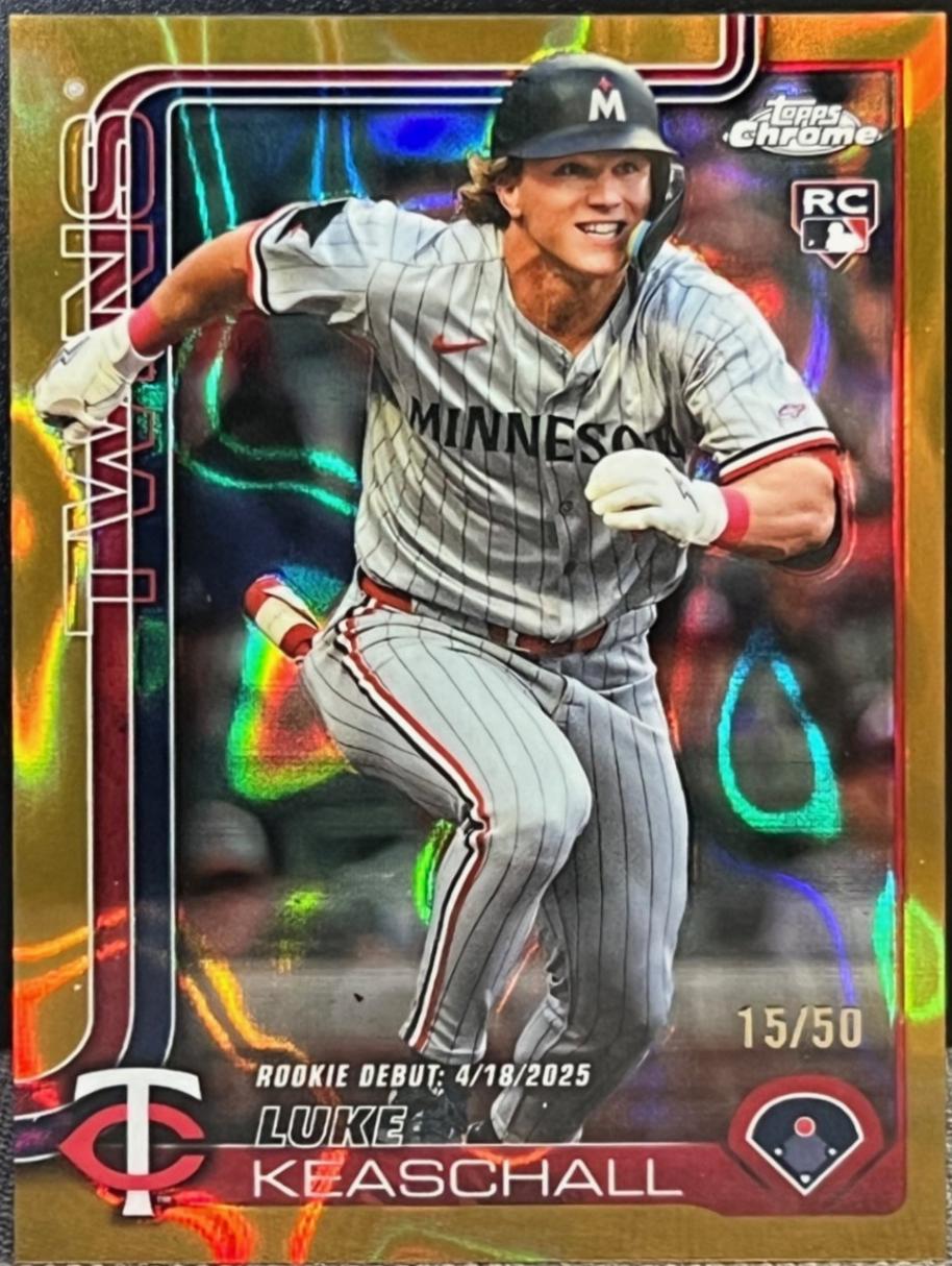 Luke Keaschall [Gold Lava Refractor] #USC134