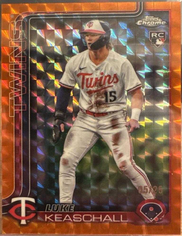 Luke Keaschall [Orange Geometric Refractor] #USC106