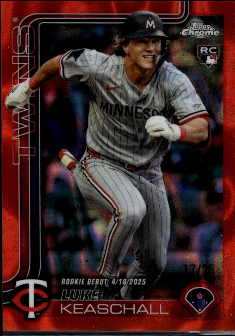Luke Keaschall [Orange Lava Refractor] #USC134