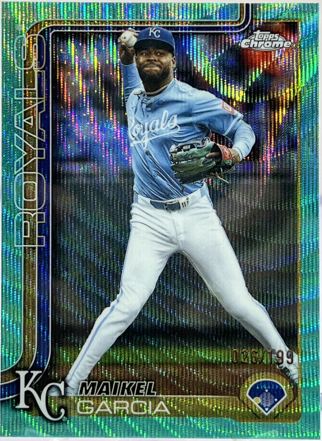Maikel Garcia [Aqua Refractor] #USC70