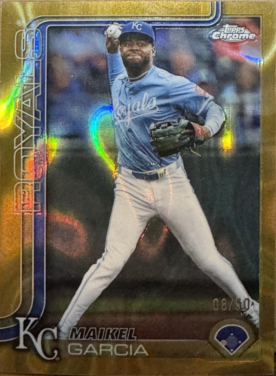 Maikel Garcia [Gold Lava Refractor] #USC70