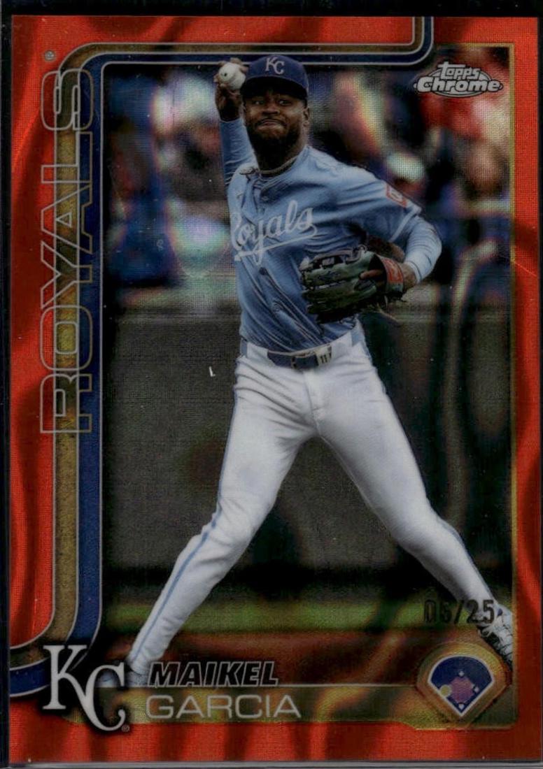 Maikel Garcia [Orange Lava Refractor] #USC70