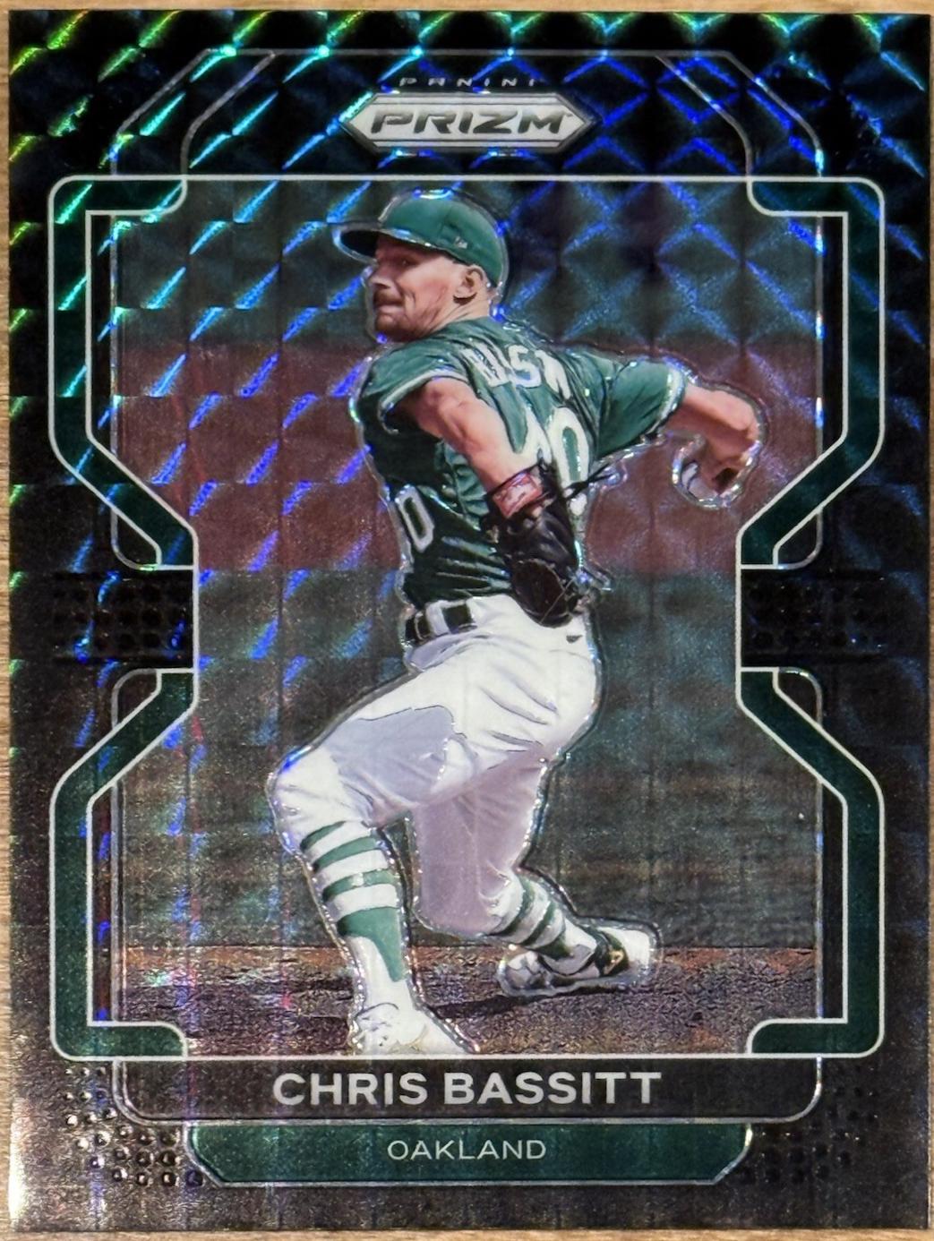 Chris Bassitt [Black Finite Prizm] #125