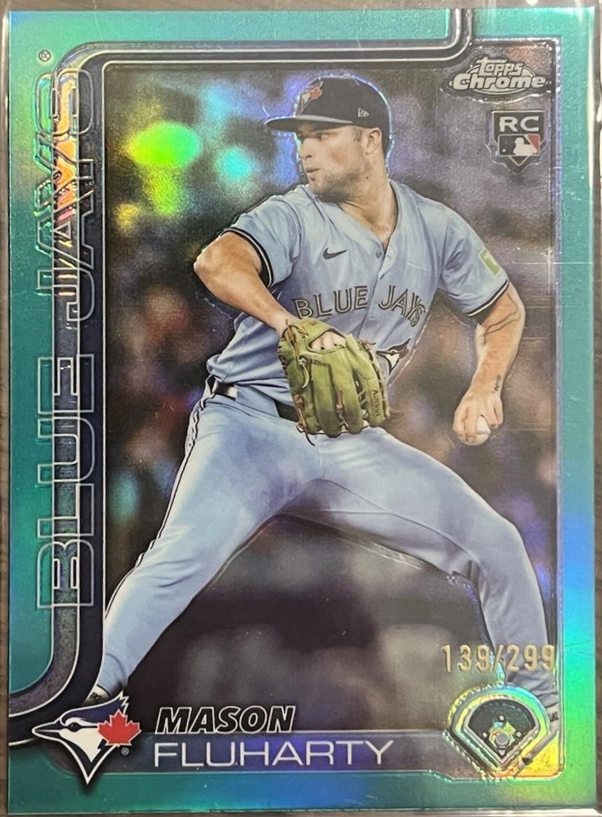 Mason Fluharty [Aqua Refractor] #USC161
