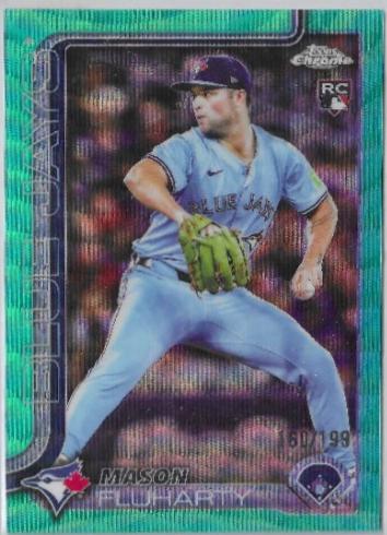 Mason Fluharty [Aqua Wave Refractor] #USC161
