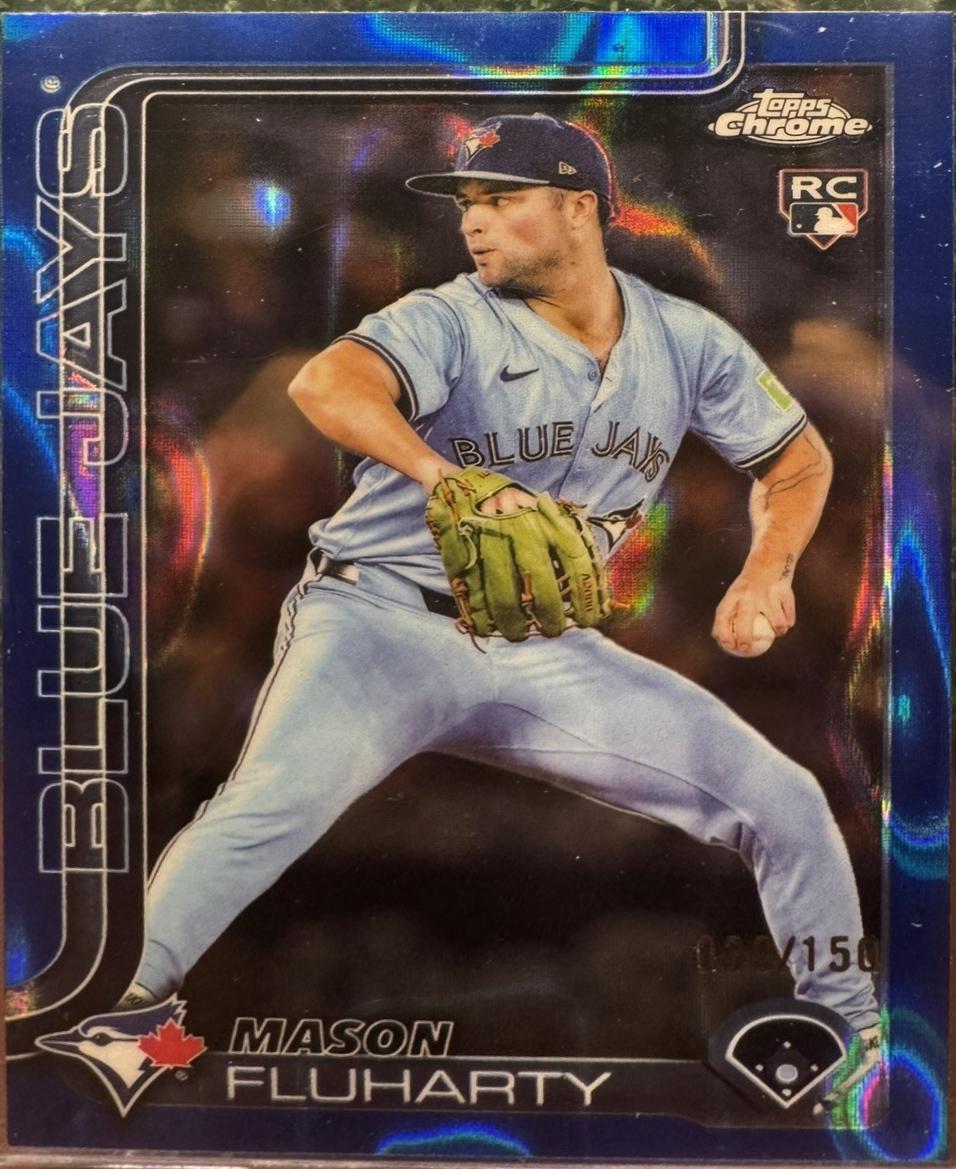 Mason Fluharty [Blue Lava Refractor] #USC161