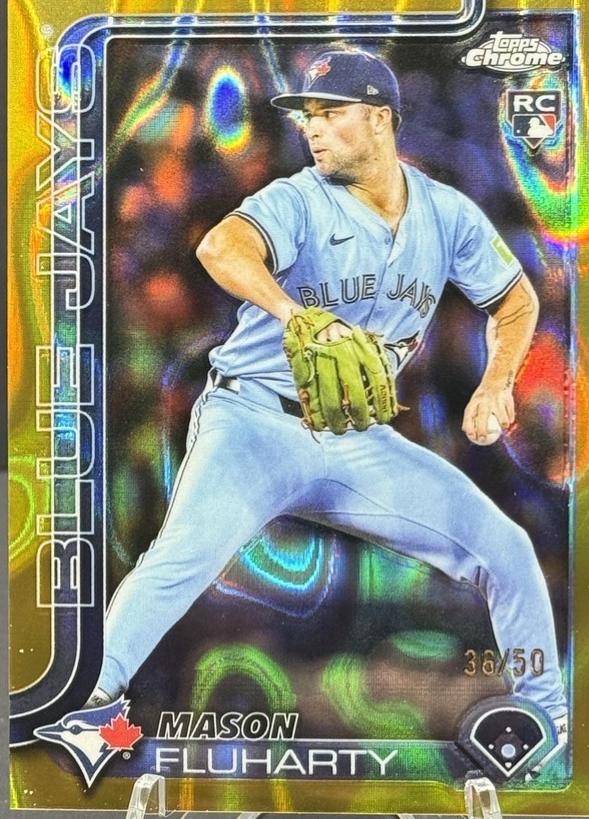 Mason Fluharty [Gold Lava Refractor] #USC161