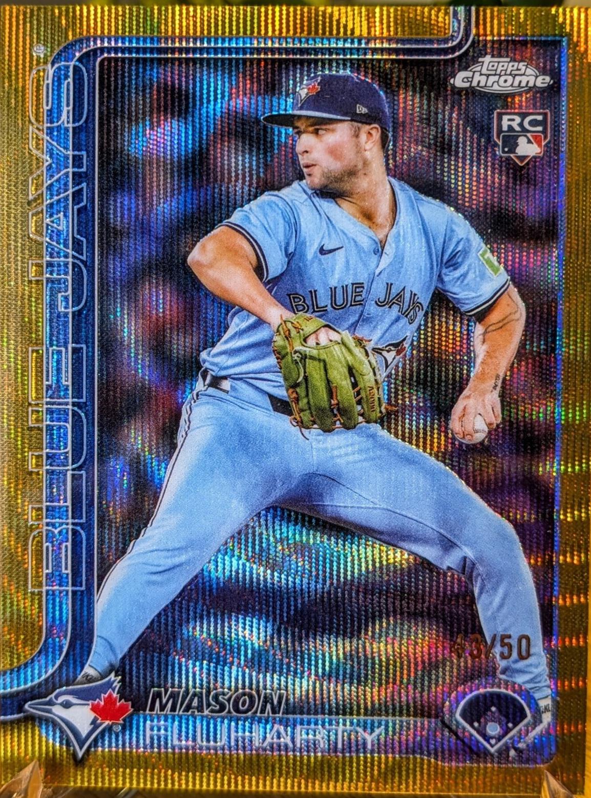 Mason Fluharty [Gold Wave Refractor] #USC161