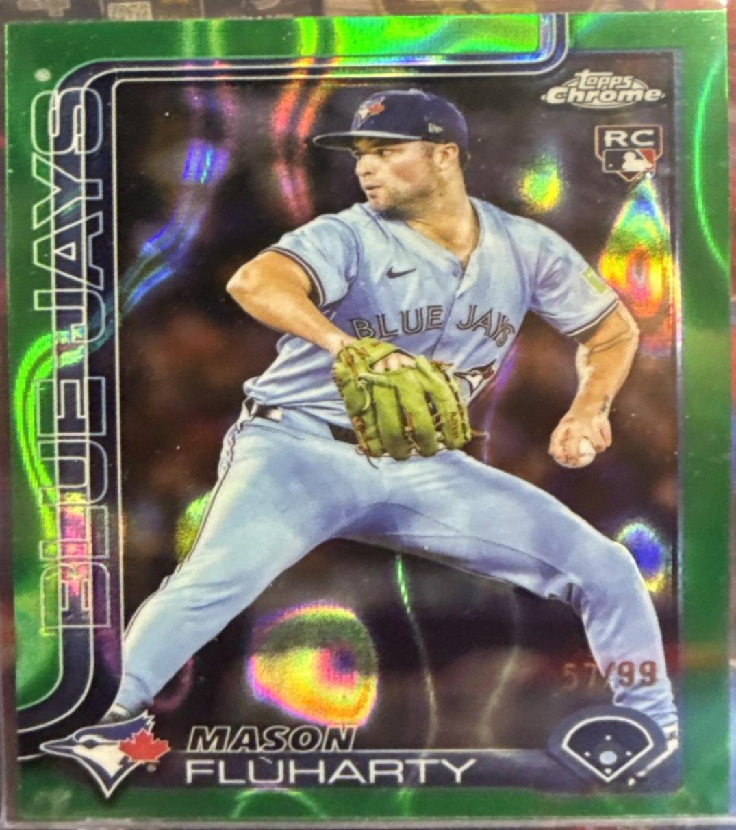 Mason Fluharty [Green Wave Refractor] #USC161