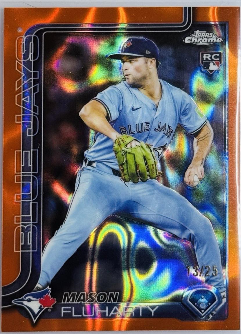 Mason Fluharty [Orange Lava Refractor] #USC161