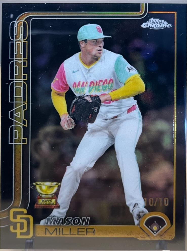 Mason Miller [Black Refractor] #USC195